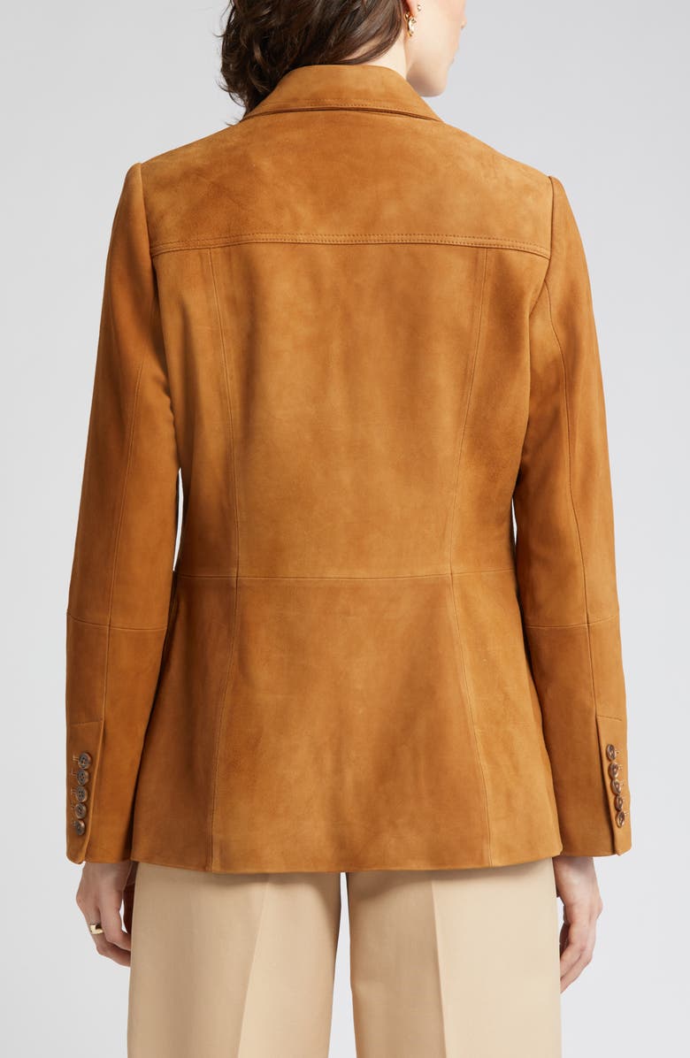 KOBI HALPERIN Brenna Suede Blazer, Alternate, color, 
