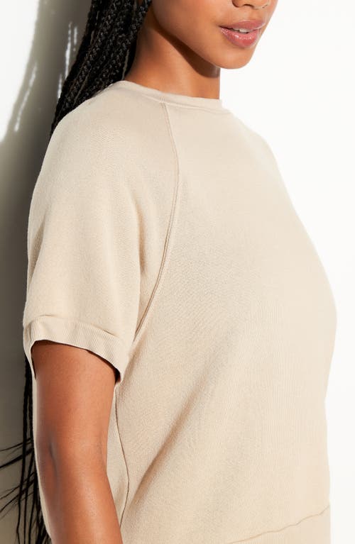 Spiritual Gangster Monroe Short Sleeve Sweatshirt In Palo Santo