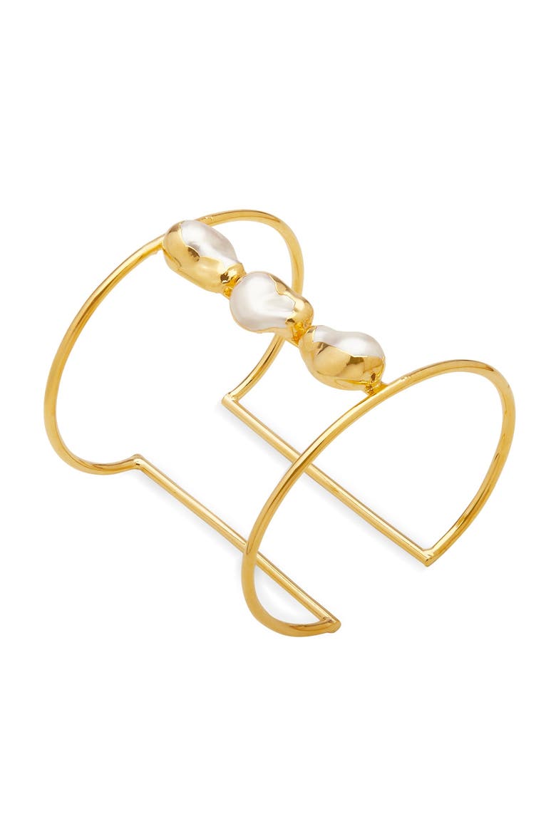 KORA BRACELET, Alternate, color, Gold Plated