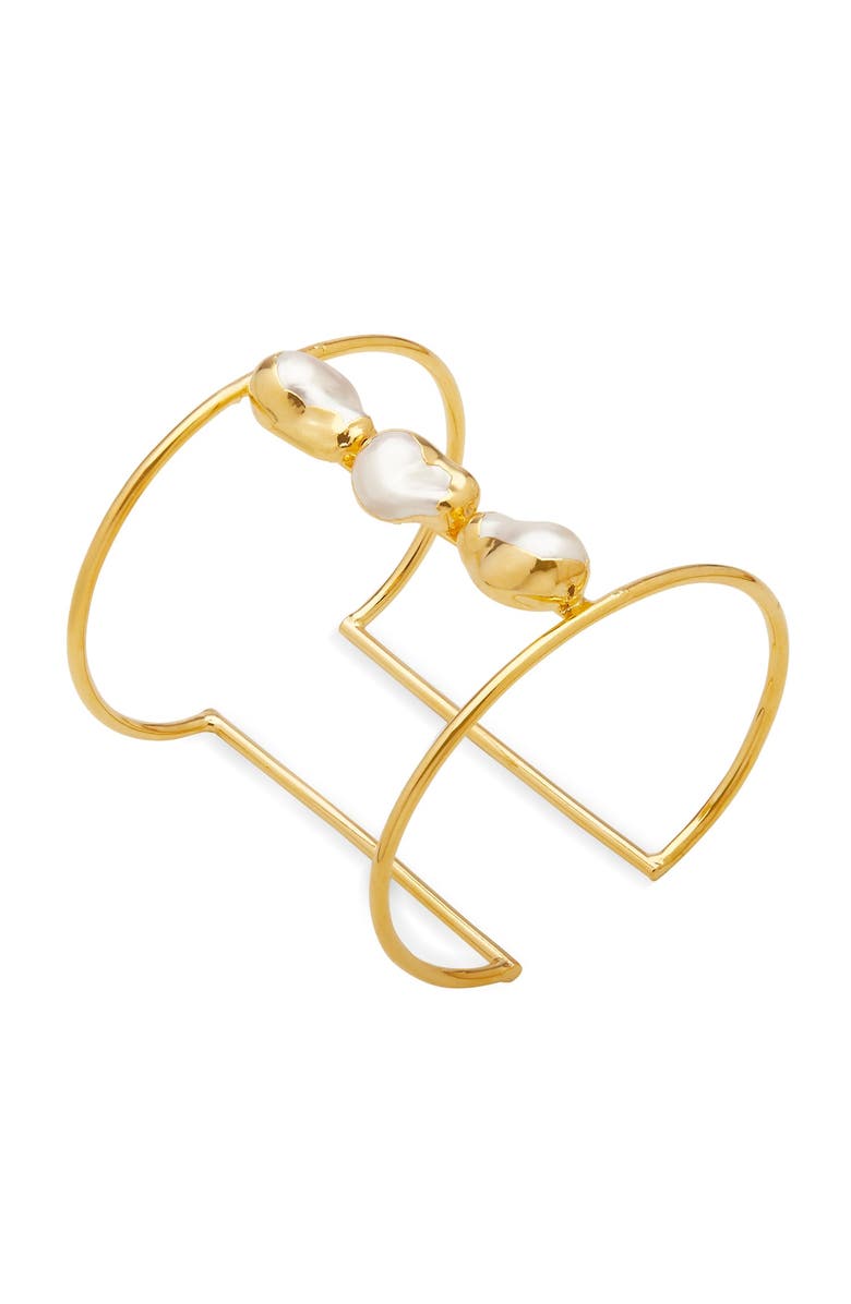 Dhwani Bansal KORA BRACELET, Alternate, color, Gold Plated