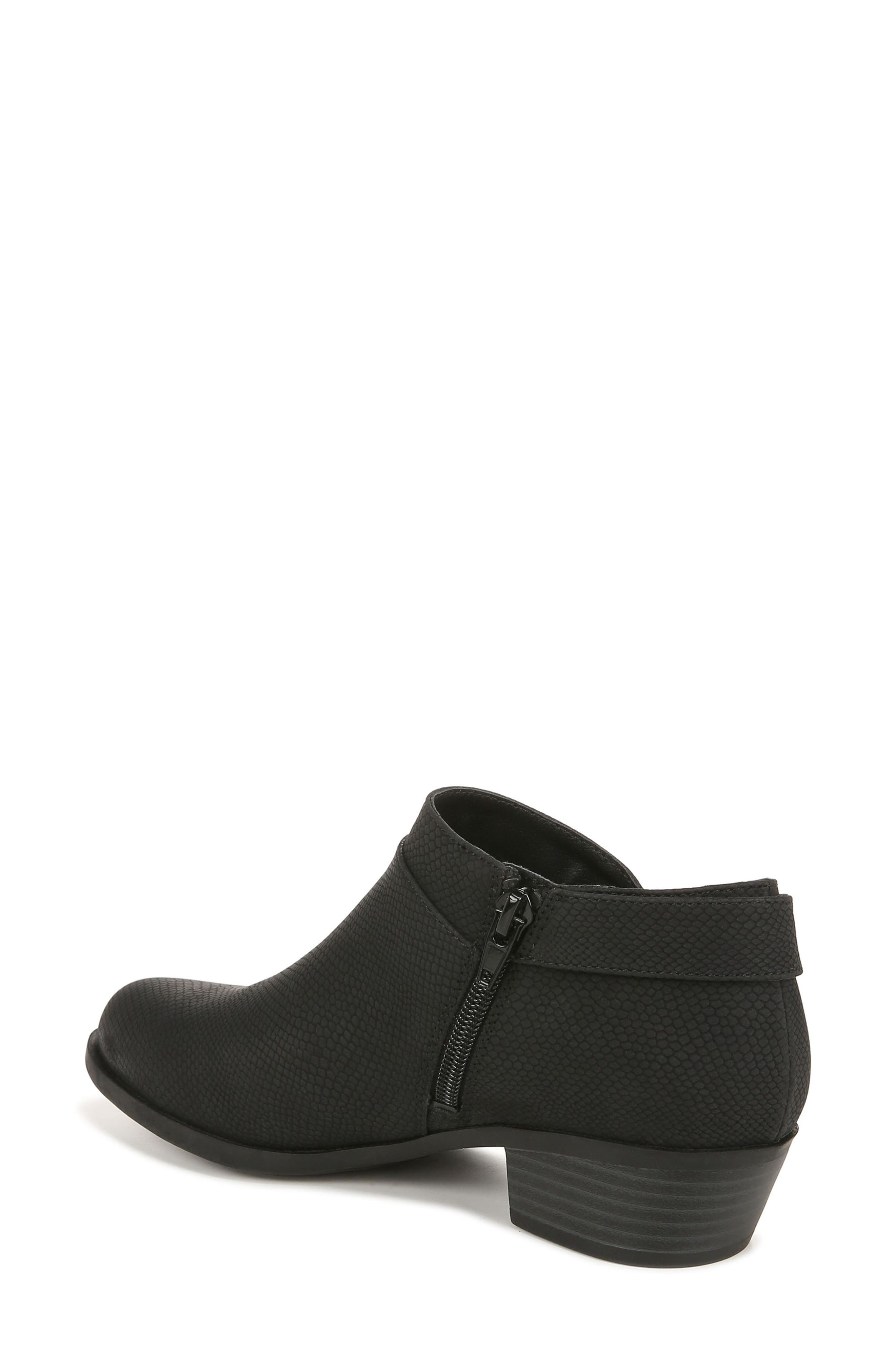 Alexi Buckled Ankle Bootie, Alternate, color, BLACK