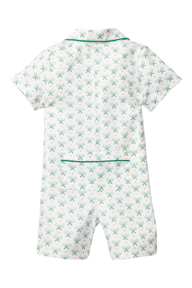 Match Point Summer Romper, Alternate, color, GREEN