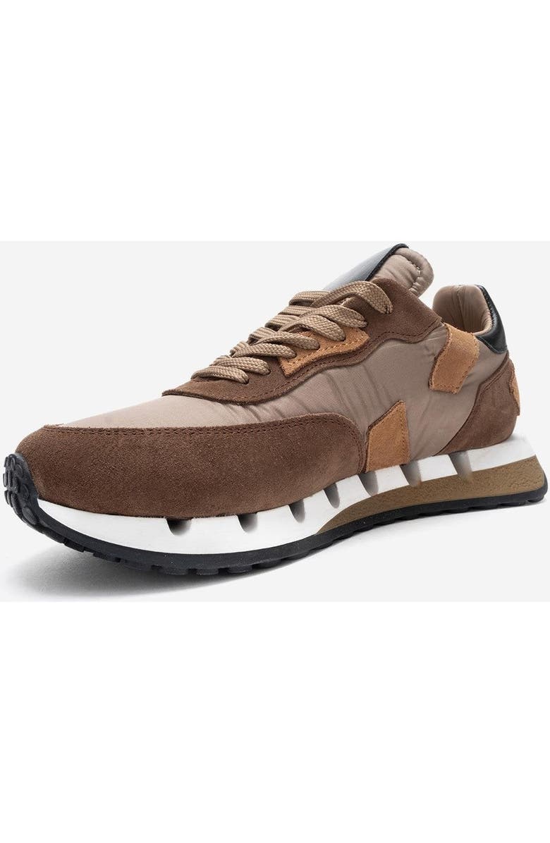 Forever & Always Shoes Vian Leather Platform Sneaker, Alternate, color, Beige