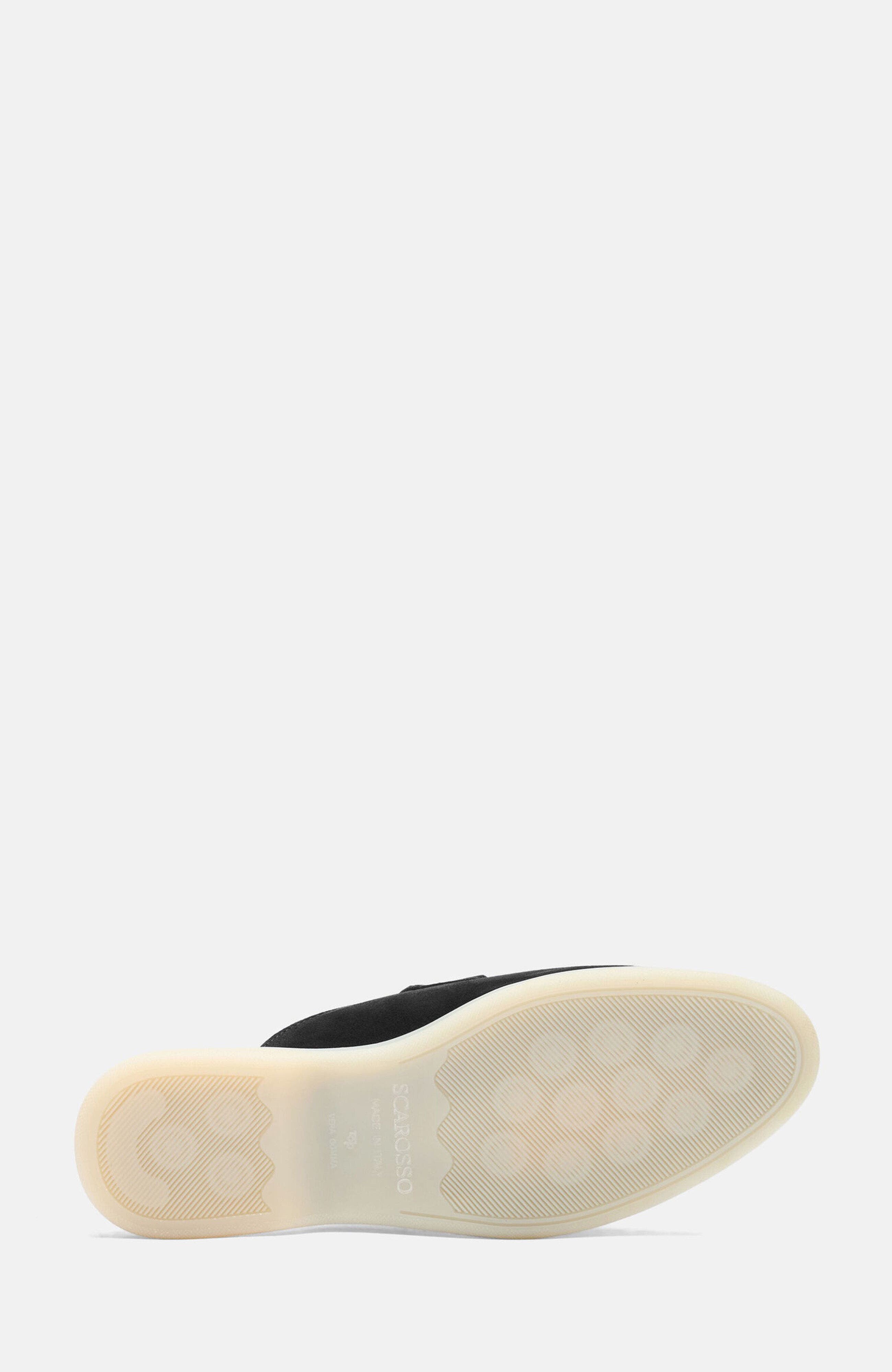 SCAROSSO Lucrezia Mules, Alternate, color, Black Edit - Suede