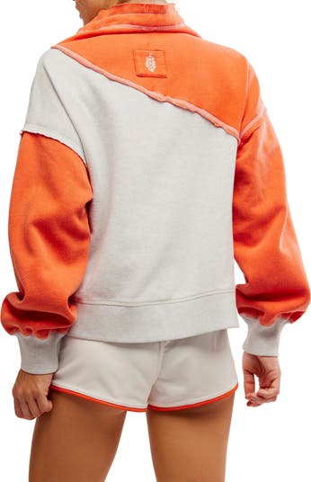 Home Stretch Funnel Neck Sweatshirt