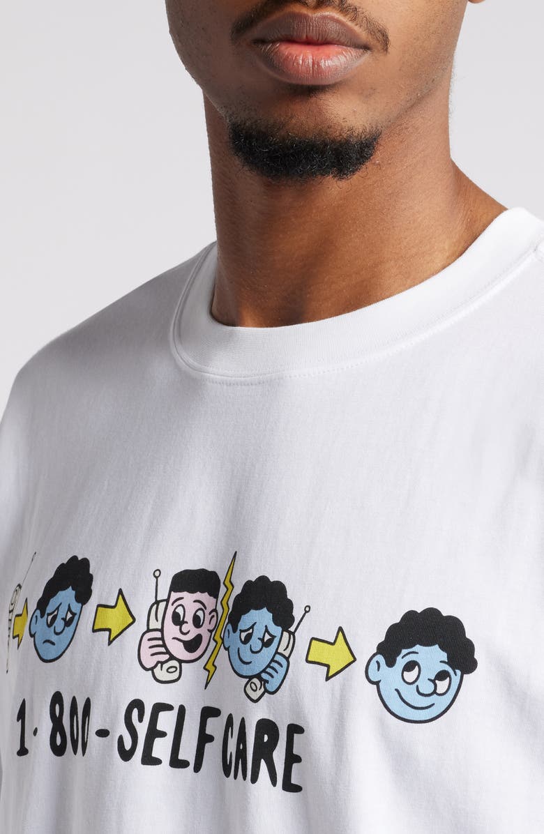 Action Figure Miles Telephone Cotton Graphic T-Shirt, Alternate, color, 