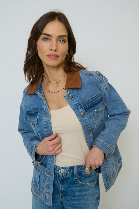 Women's Dash Oversized Denim Jacket