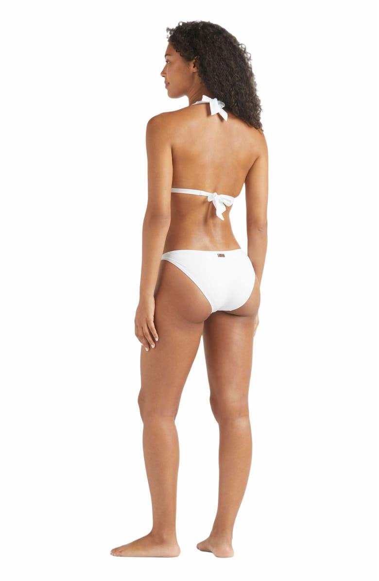 Vilebrequin Women's Strass Mini Brief Bikini Bottom, Alternate, color, Blanc