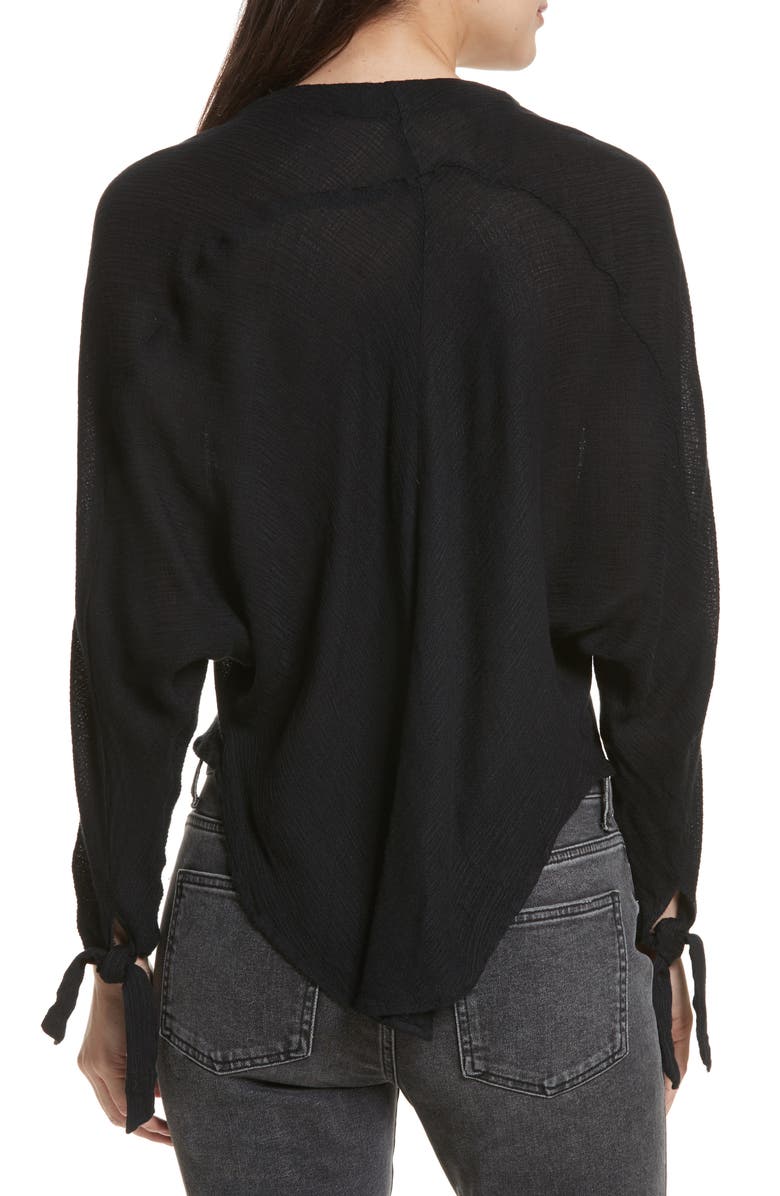 Free People Morning Dolman Sleeve Blouse, Alternate, color, 