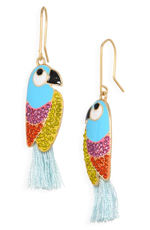 Parrot Drop Earrings