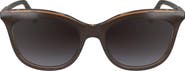 Longchamp 53mm Gradient Cat Eye Sunglasses