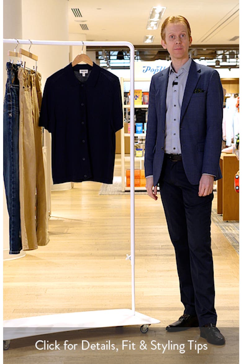 Short Sleeve Button-Up Cardigan video