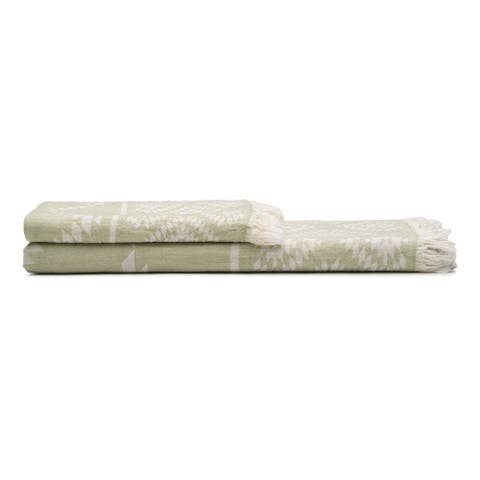 Turkish Cotton Bath and Hand Towel - Set