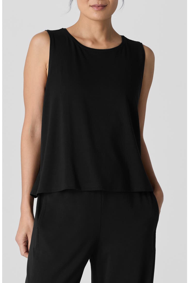 Jersey Tank, Main, color, BLACK