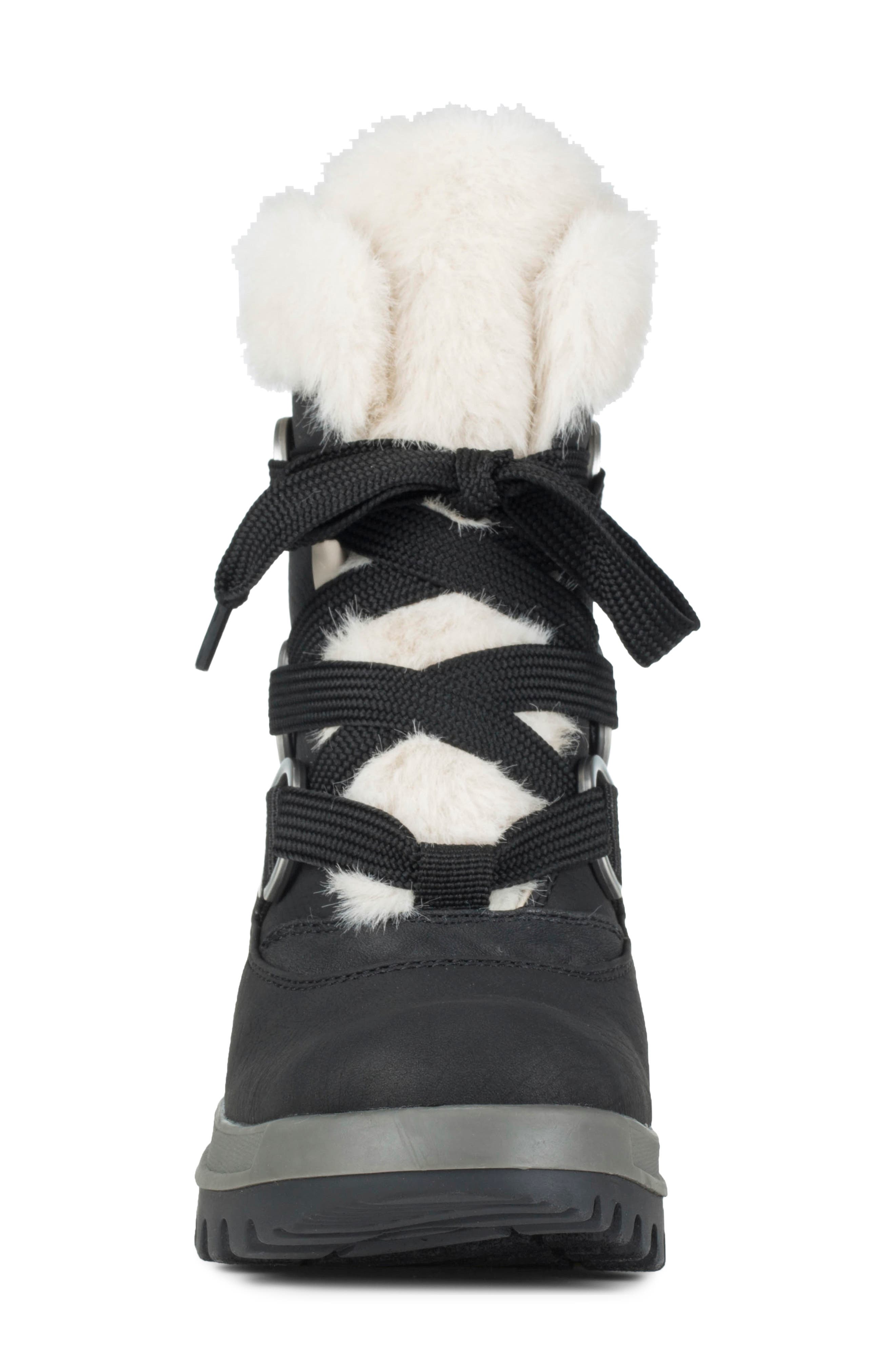 Nathalie Cold Weather Boot, Alternate, color, BLACK