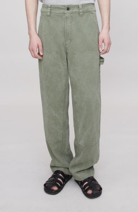 Gustav Loose Fit Organic Cotton Carpenter Pants