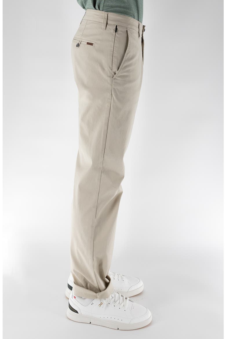 Maneuver Slim Straight Leg Performance Twill Pants, Alternate, color, STONE