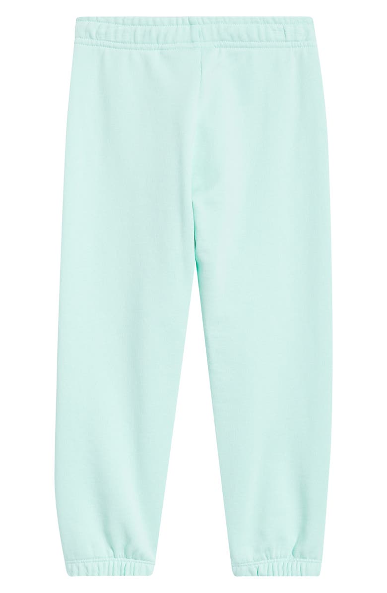 Mini Rodini Kids' Piped Organic Cotton Joggers, Alternate, color, Blue