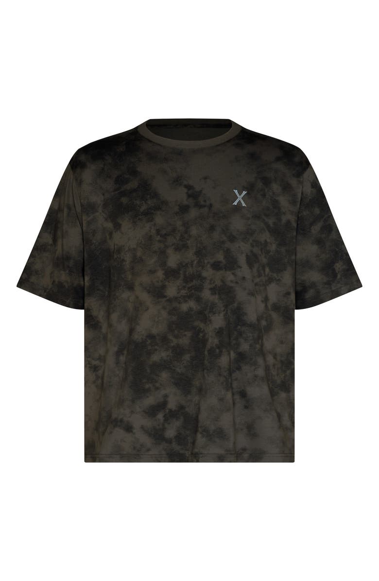 SAVAGE X FENTY Jersey T-Shirt, Alternate, color, Black Caviar Diffused Camo