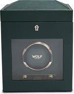 WOLF British Racing Single Watch Winder with Storage