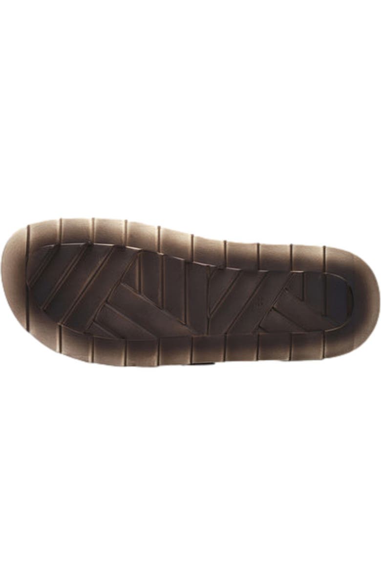 A. Veer Havana Double Strap Sandal, Alternate, color, Brown Leather