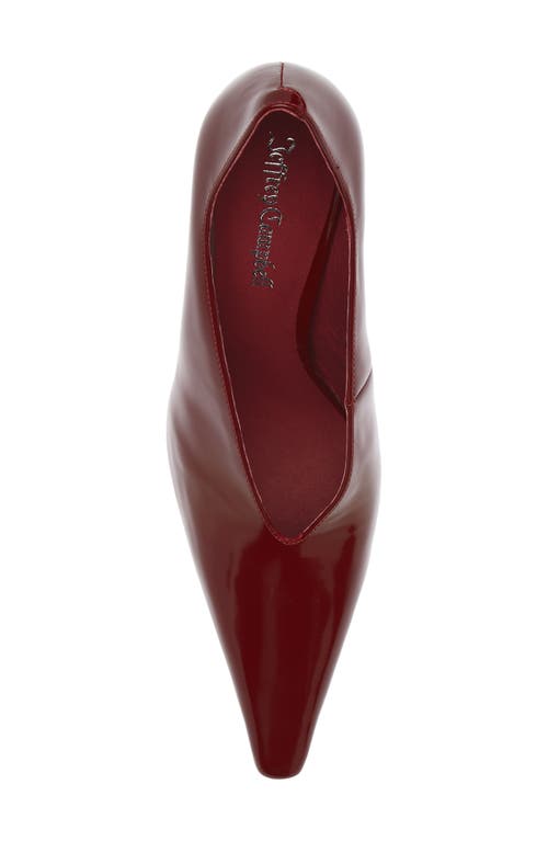 Jeffrey Campbell Hints Pump In Burgundy