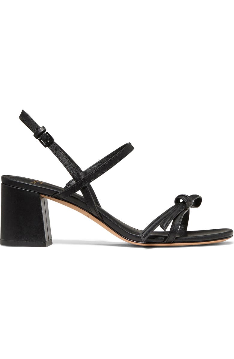 Kate Spade New York loop slingback sandal, Alternate, color, Black