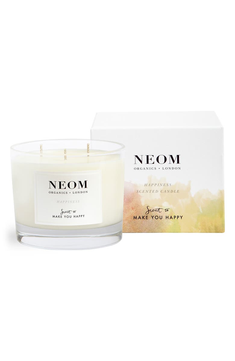 NEOM Wellbeing Happiness Candle, Alternate, color,