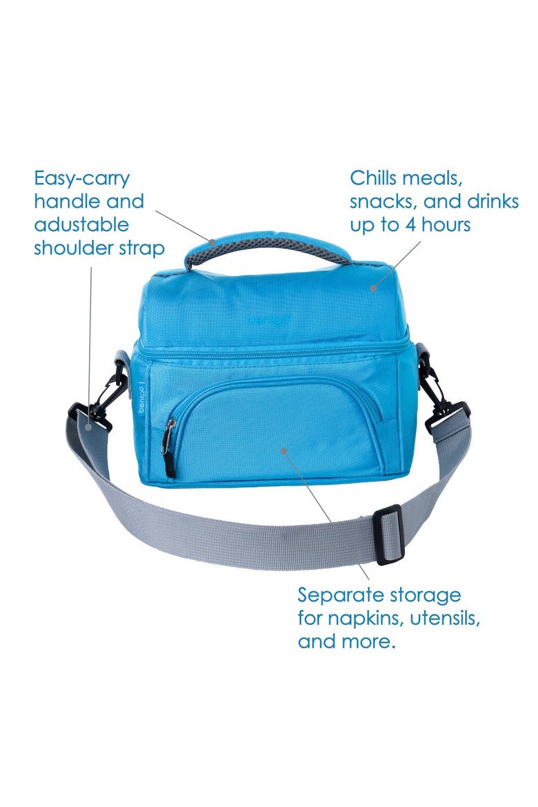 Deluxe Lunch Bag - Gray, Alternate, color, BLUE
