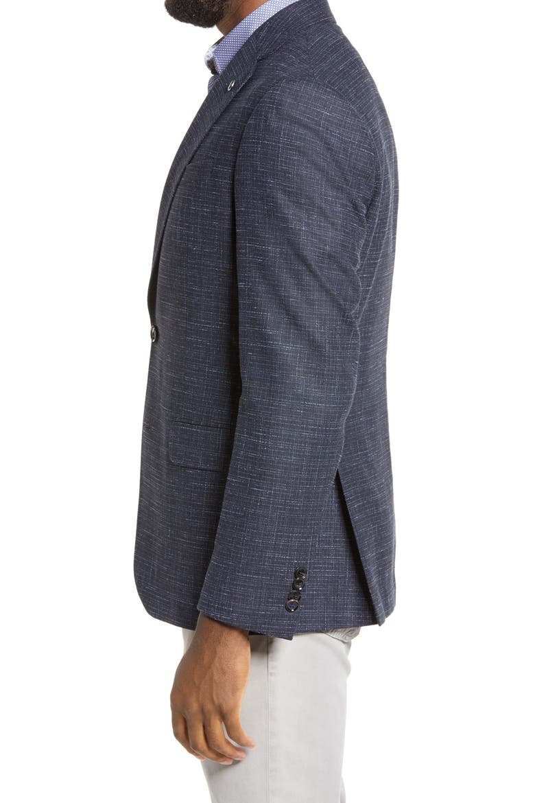 Ralph Extra Trim Fit Check Sport Coat, Alternate, color, NAVY