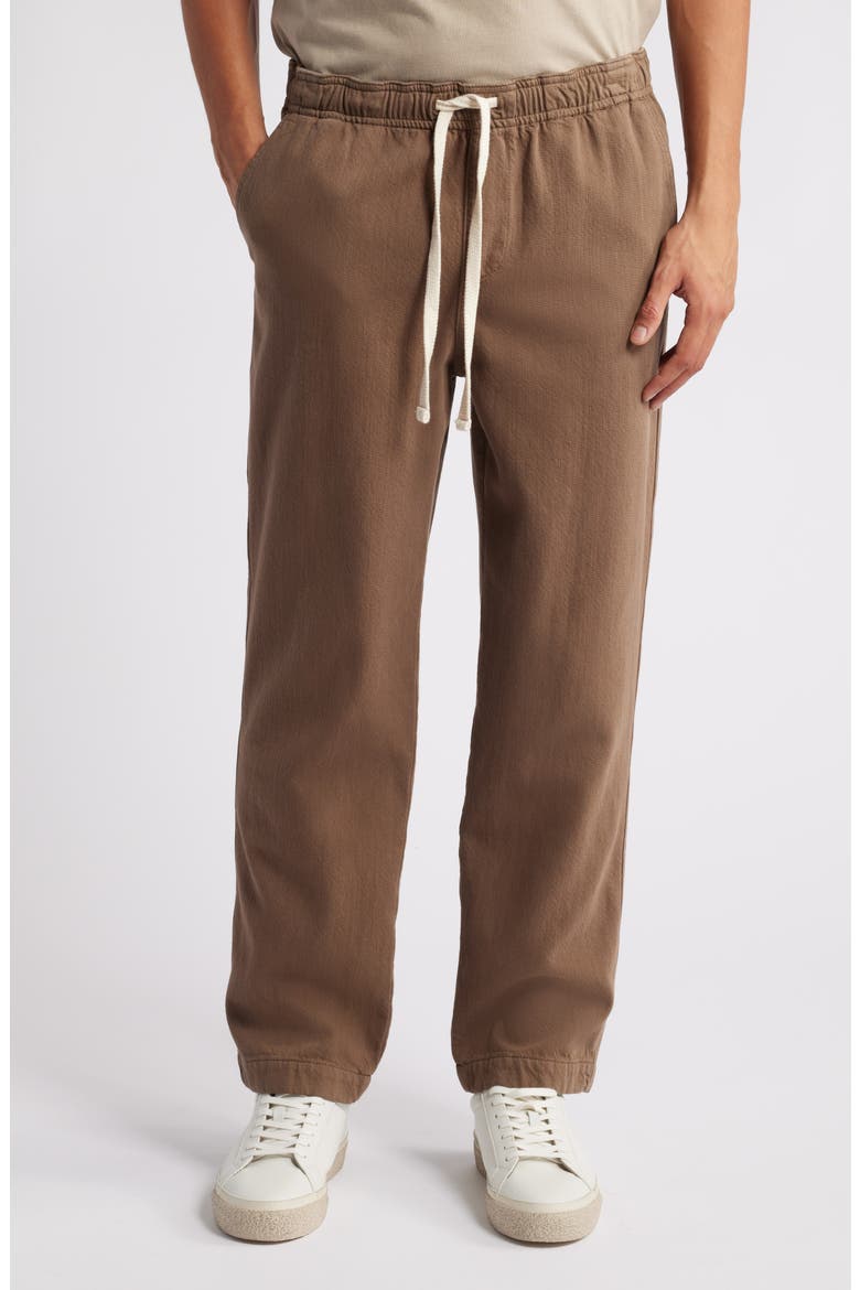新品 Russeluno THUNDER TERRY SLIM PANTS Textured Terry Travel Pants (Men) | Nordstrom