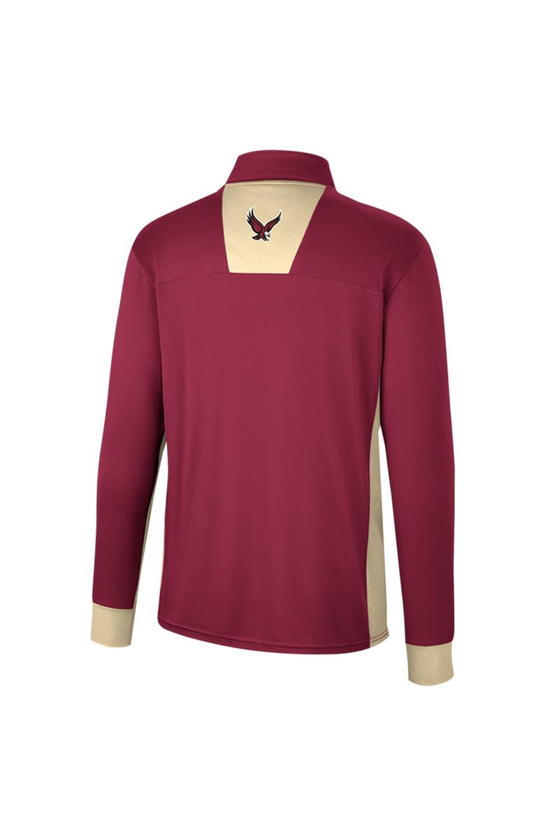 COLOSSEUM Men's Colosseum Maroon Boston College Eagles Bart Quarter-Zip Top, Alternate, color, Maroon