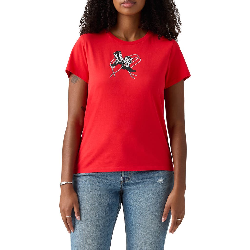 Levi's® The Perfect T-shirt In Red