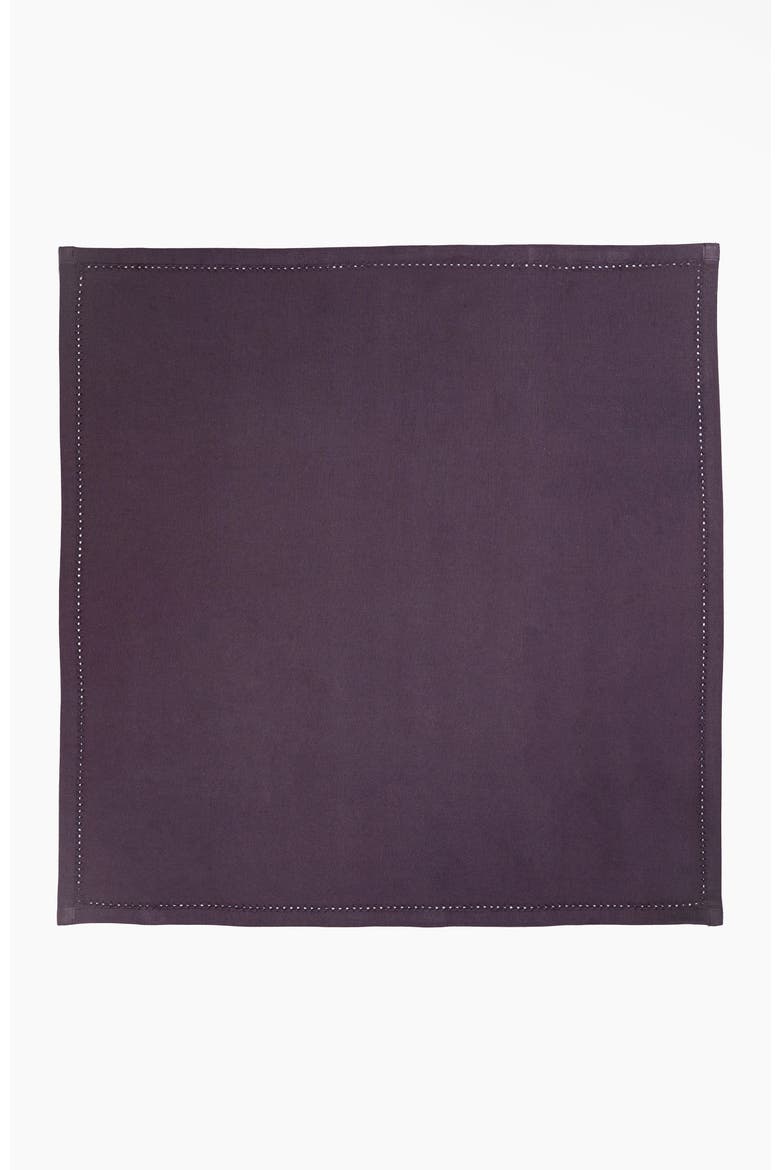 The Heroines Dinner Napkins - Set of Four, Alternate, color, Plum