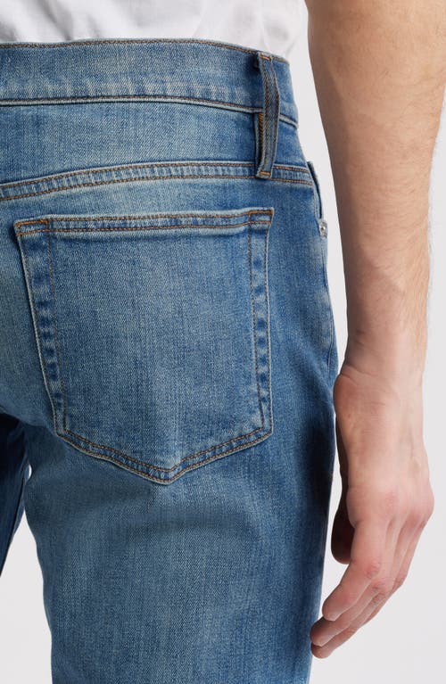 Frame Modern Straight Leg Jeans In Blue