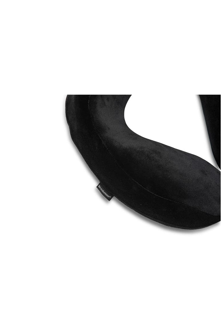 Ultra Dorm Memory Foam Neck Pillow, Alternate, color, BLACK