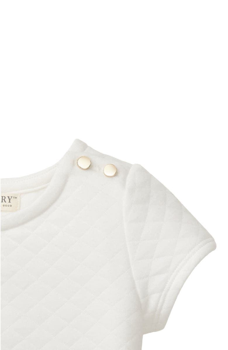 Hope & Henry Girls' Quilted Matelasse Dress, Toddler, Alternate, color,