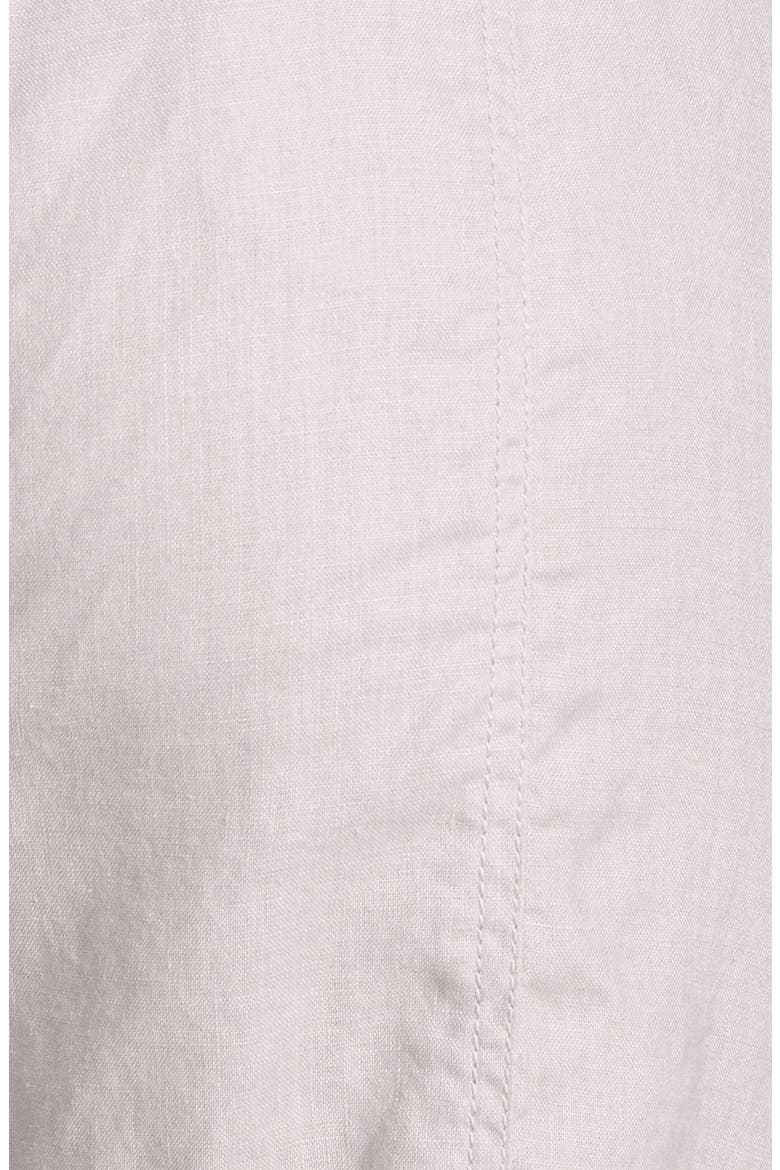 Organic Linen Crop Pants, Alternate, color, SILVER
