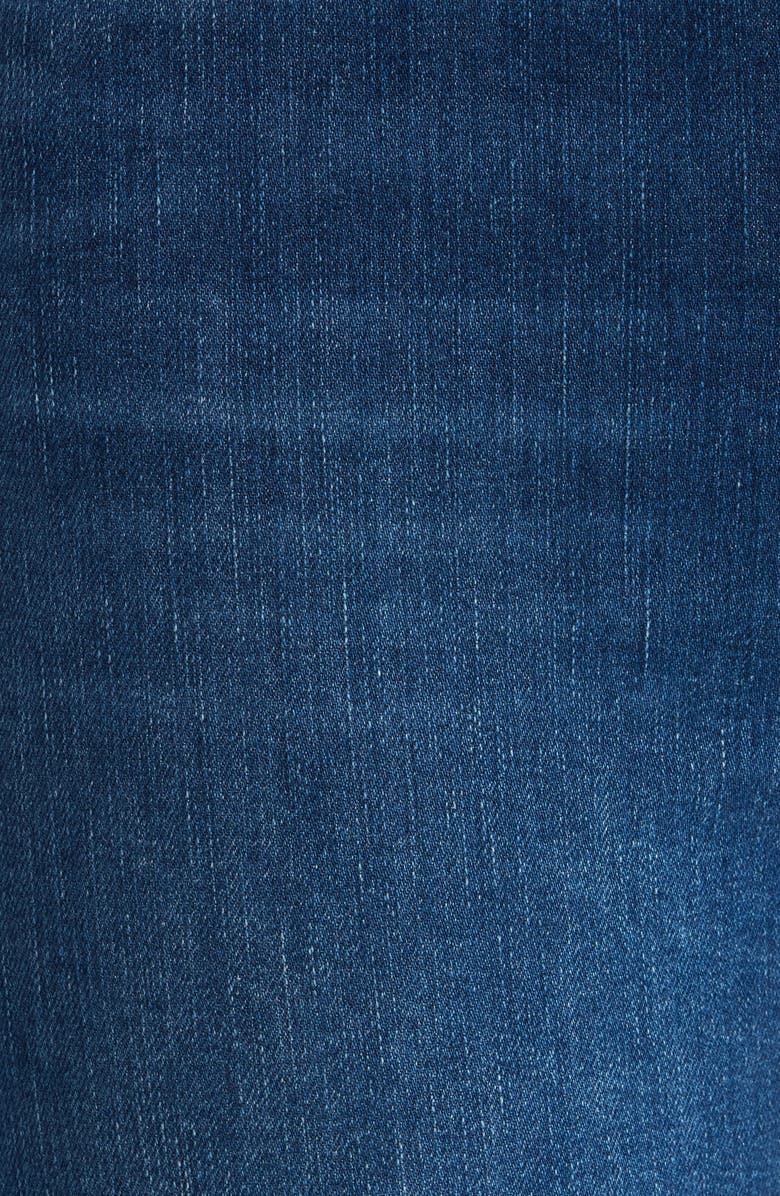 FRAME The Pencil High Waist Raw Hem Crop Jeans, Alternate, color, Femma Raw After