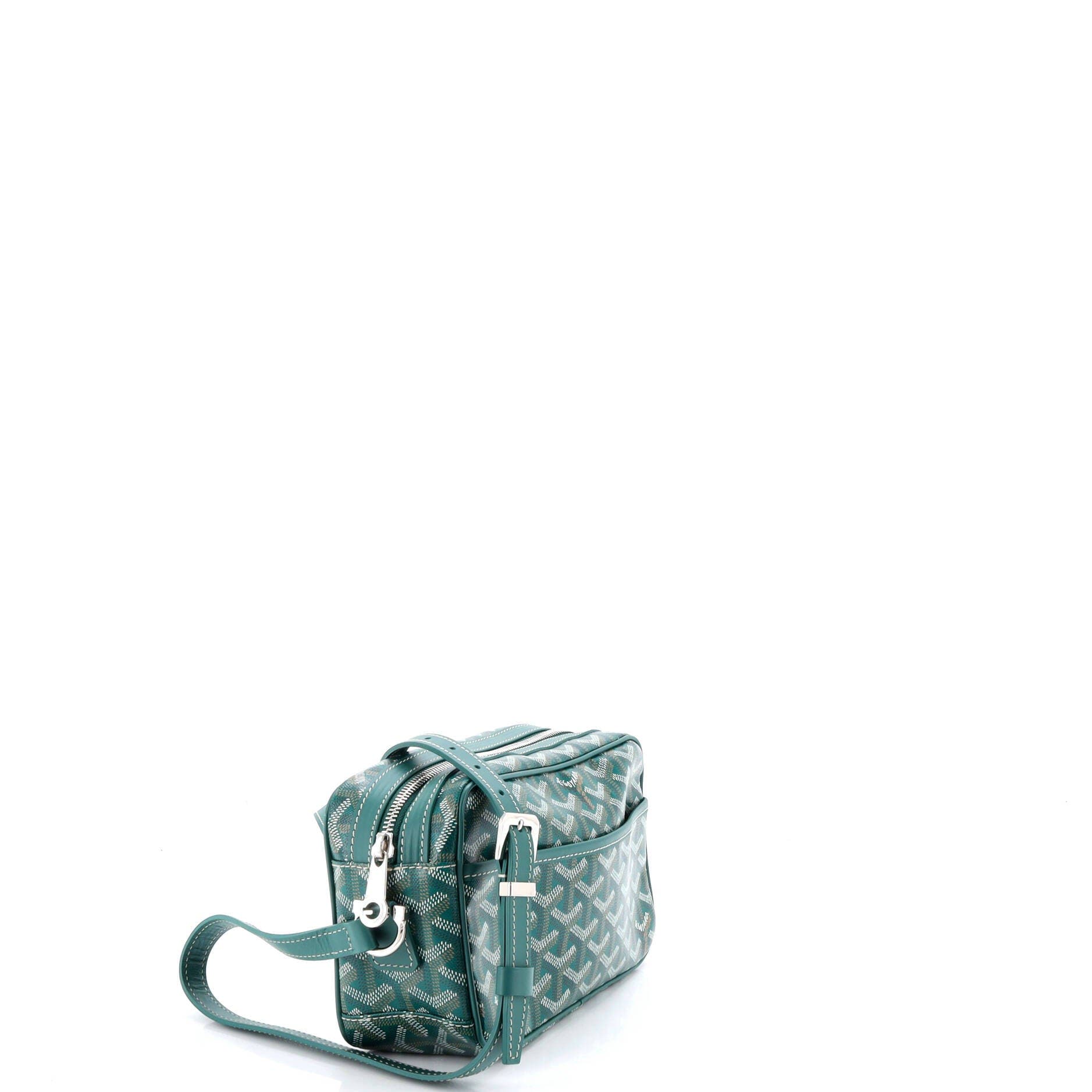 Pre-Owned Goyard Cap Vert Bag Coated Canvas, Alternate, color, Green