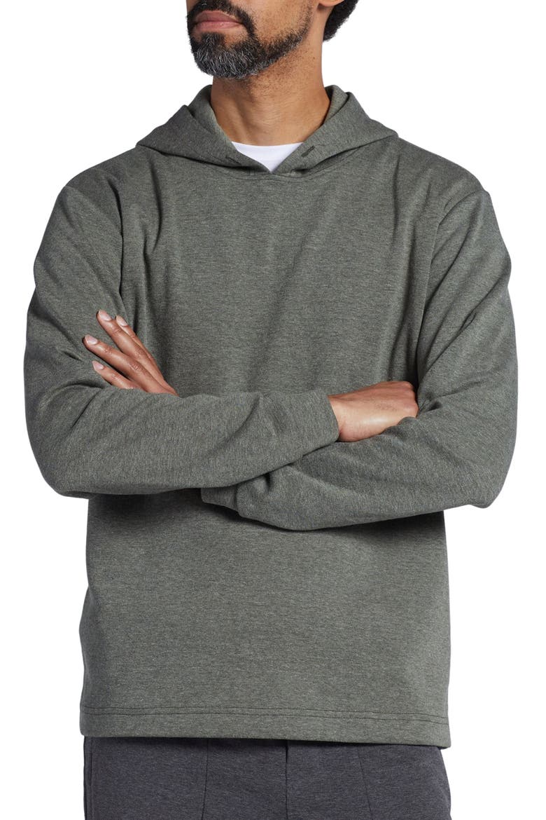 Drawstring Hoodie Sweatshirt, Main, color, OLIVE