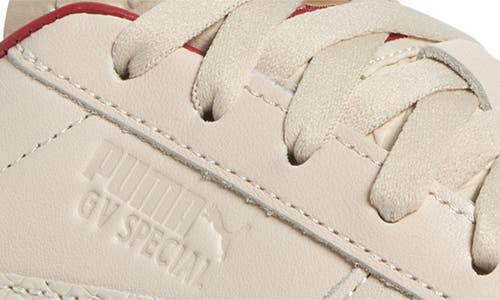 Puma Palais Artisan Gv Special Men's Sneakers In Alpine Snow-dark Crimson