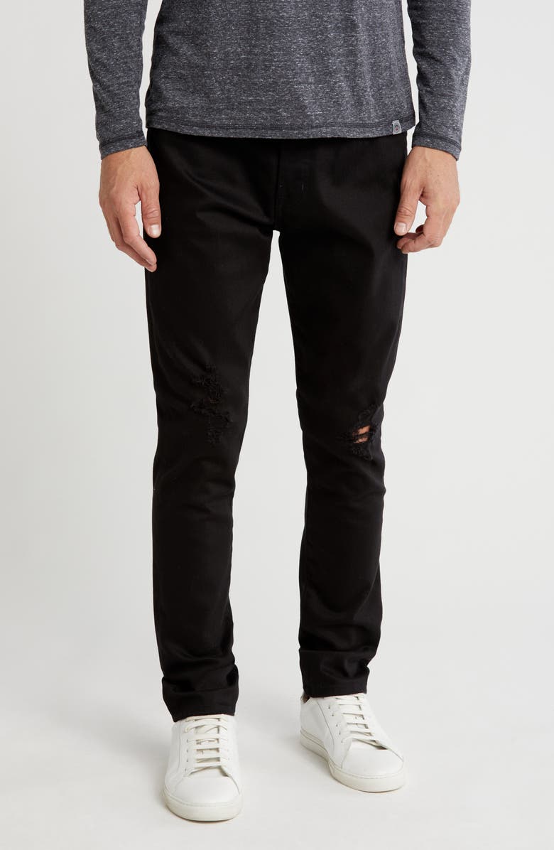 AG Pollock Slim Jeans, Main, color, Blackboard