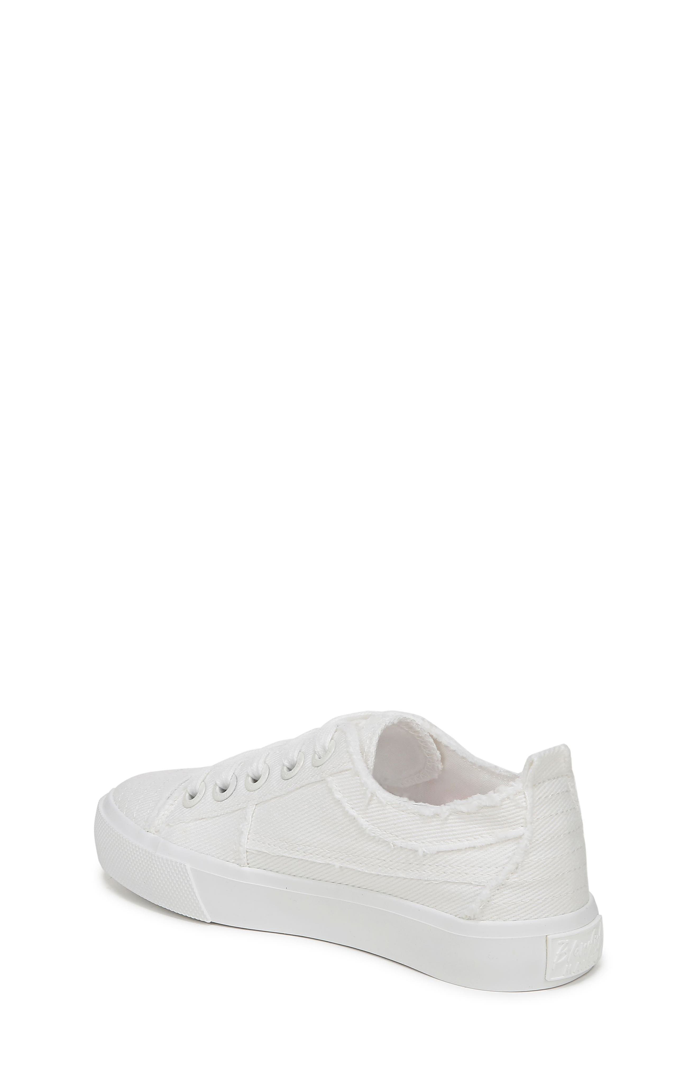 Blowfish Malibu Kids' Vivid Lace-Up Sneaker, Alternate, color, White Pastel