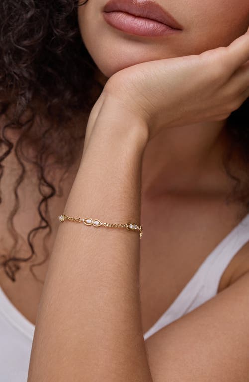 Bony Levy Maya Line Bracelet In Gold