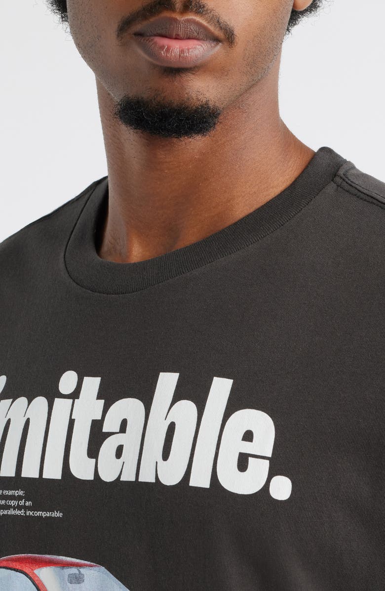 The Forecast Agency Inimitable Cotton Graphic T-Shirt, Alternate, color, Pirate Black