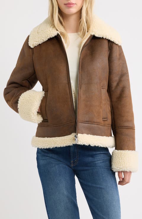 Faux Shearling Jacket