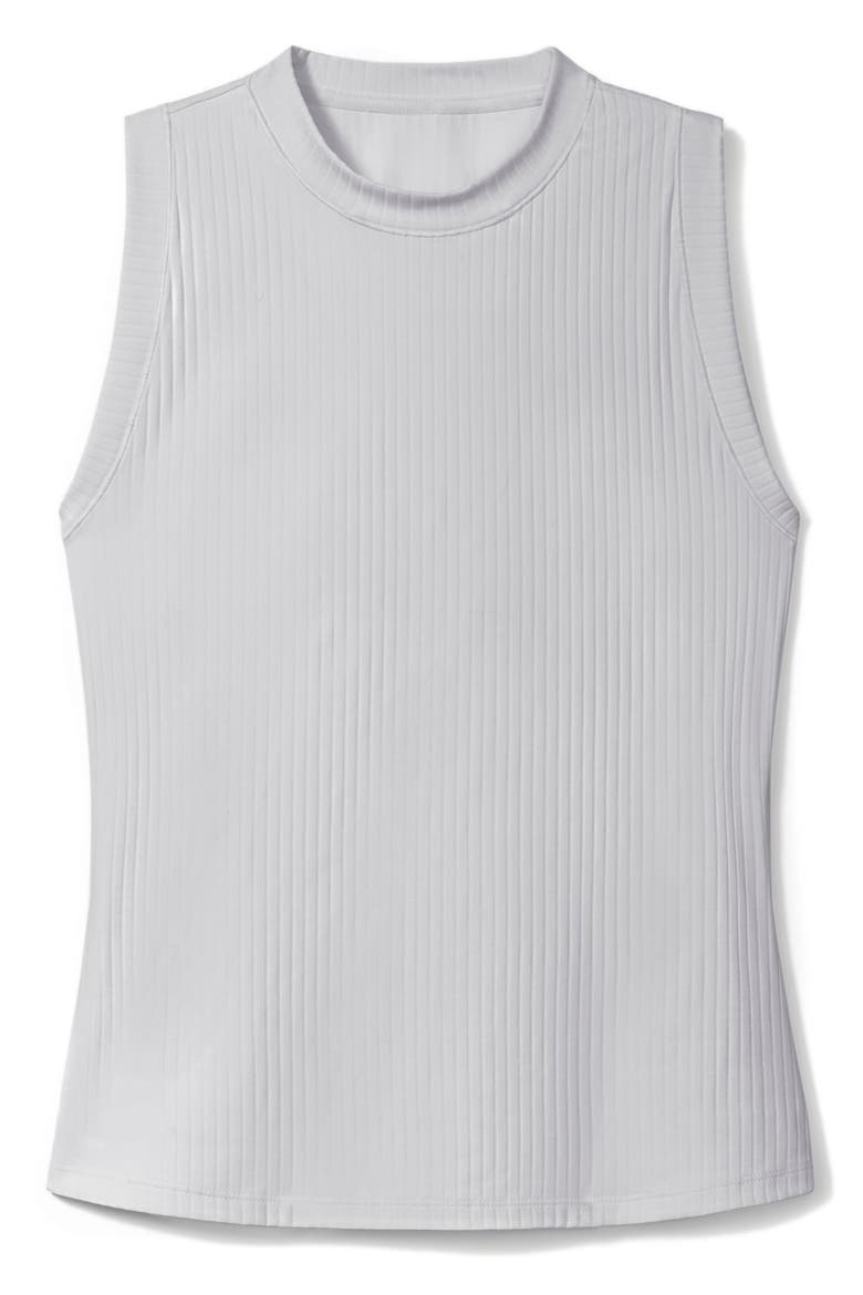 Modern Rib Knit Tank, Alternate, color, GREY MIST