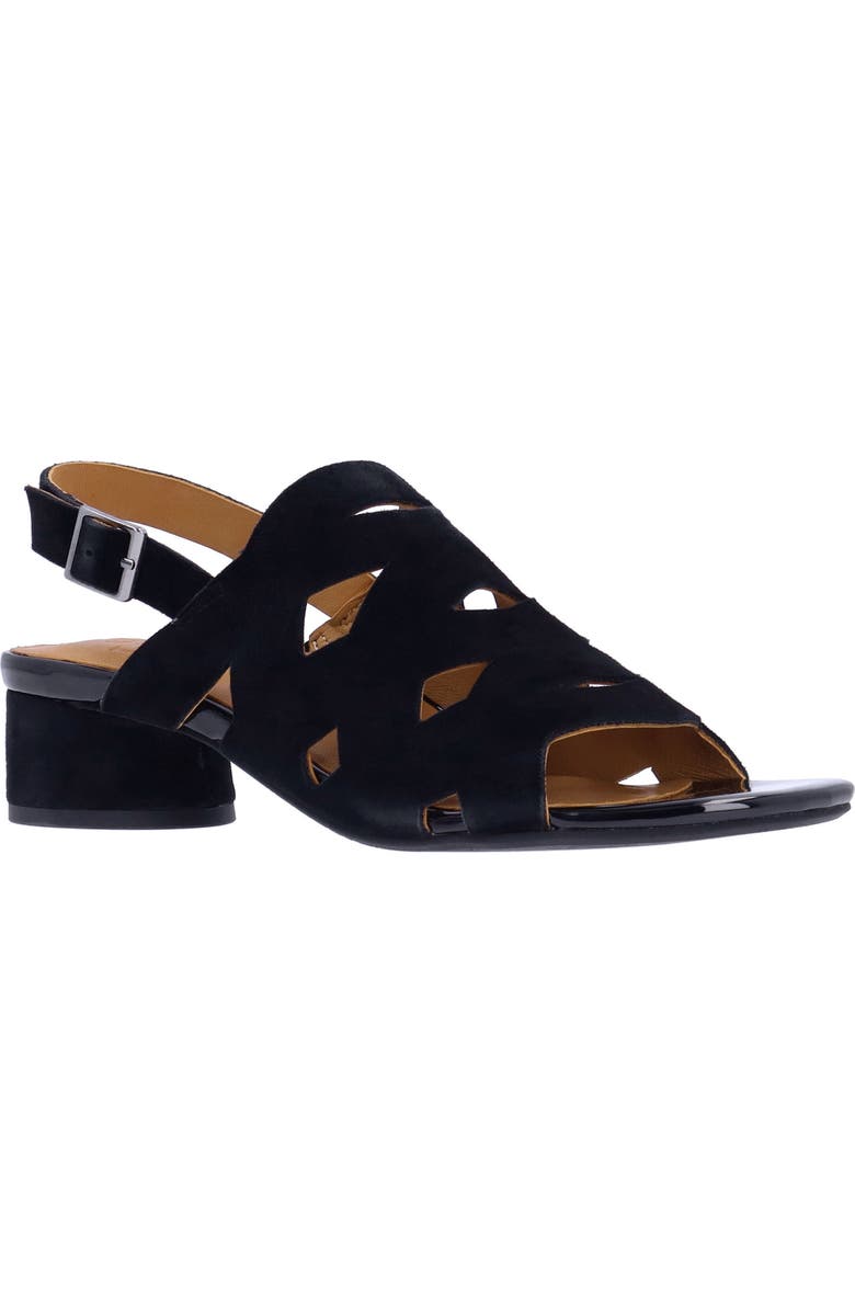 L'Amour des Pieds Elloise Slingback Sandal, Main, color, Black