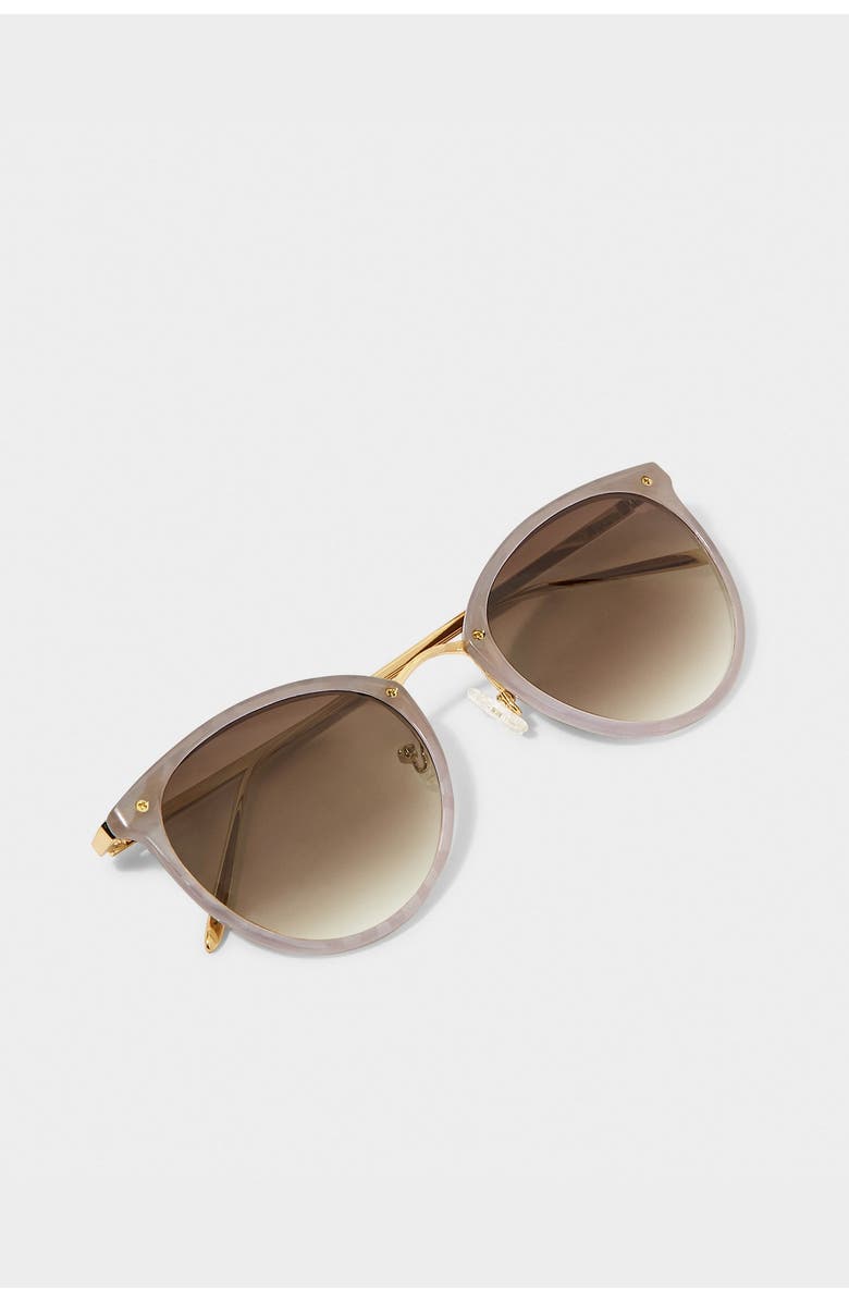Katie Loxton Santorini Sunglasses in Taupe Gradient, Alternate, color, Taupe Gradient